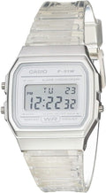 Casio F91W Series | Reloj Digital | Resistente al Agua | Luz LED | Cronómetro 1/100 SEK | Mantenimiento de Hora Regular (Hora, Min, SEG, PM, Fecha, Día) | Alarma Diaria | Ligero | Batería de 7 Años
