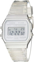 Casio F91W Series | Reloj Digital | Resistente al Agua | Luz LED | Cronómetro 1/100 SEK | Mantenimiento de Hora Regular (Hora, Min, SEG, PM, Fecha, Día) | Alarma Diaria | Ligero | Batería de 7 Años