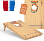 Conjunto de Tableros de Cornhole con Bolsas, Tamaño Regulado de 4x2 ft Tableros de Madera