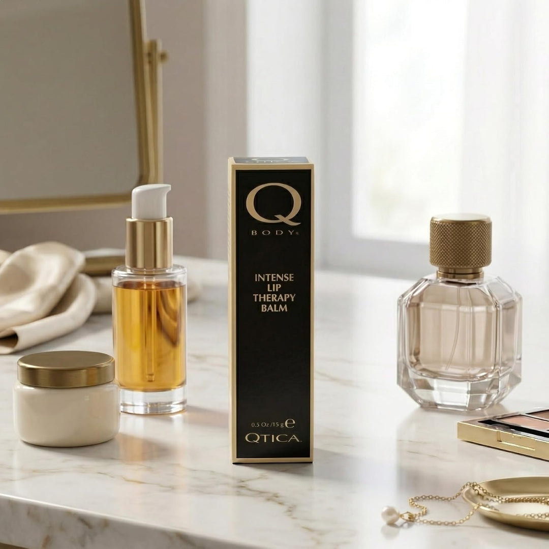 Qtica Bálsamo reparador labial intenso (juego de 3)