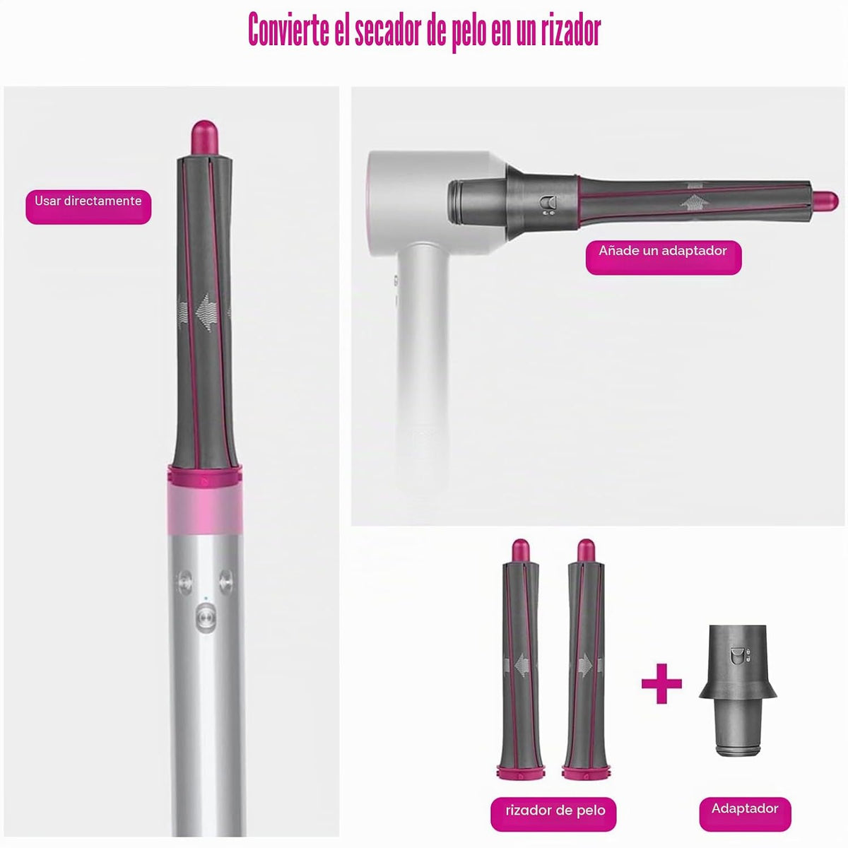 Barriles largos del rizador del pelo de 1,2 pulgadas/1.181 in para las