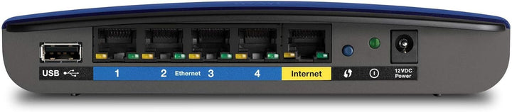 Linksys Router inalámbrico de doble banda Wi-Fi N750 con puertos Gi...
