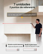 ACPOTEL - Cinta métrica digital de 16 pies, pantalla LCD, 6 unidades