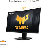 ASUS TUF Gaming 24\u201D (23.6 pulgadas visibles) Monitor curvo (VG...