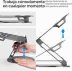 Spigen Soporte ajustable para laptop con ventilación