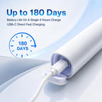 Cepillo de dientes eléctrico Sonic para adultos, batería de 180