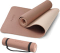 PAIDU POE Yoga Mat （10mm）Extra Thick Fitness Mat 72"x24" con Carry Strap