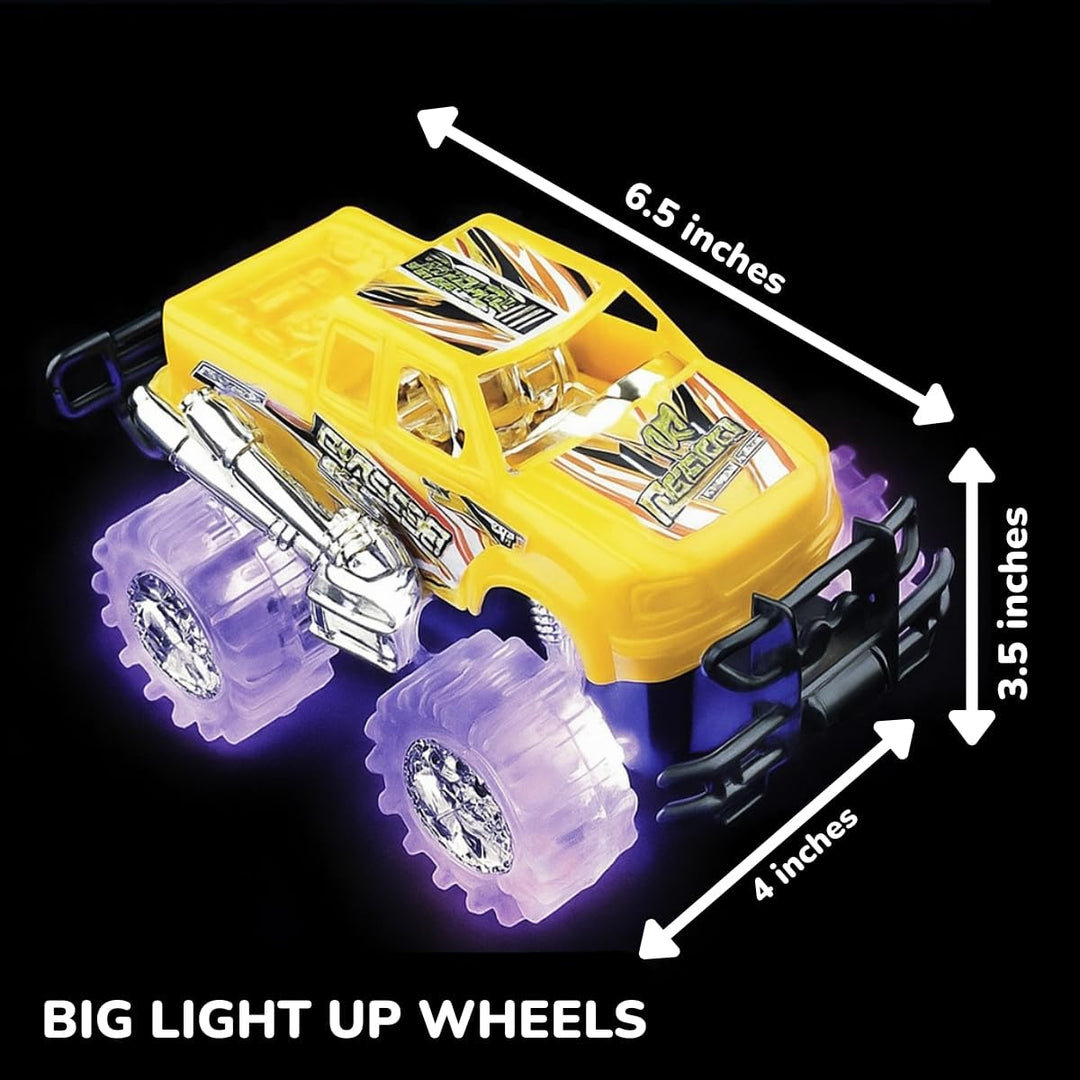 Luz Up Monster Truck Set para niños y niñas por