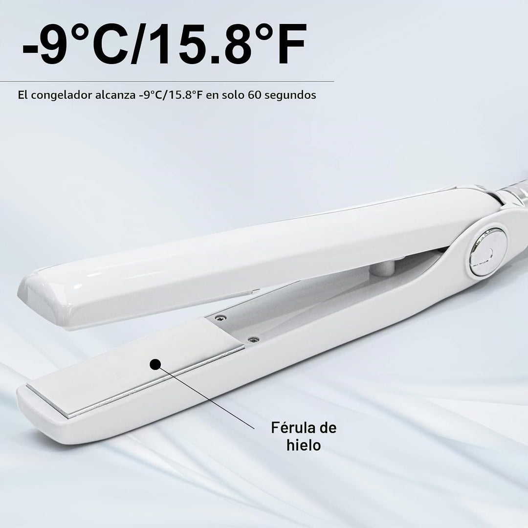 Elitzia ETD2018P - Plancha para el cabello congelado, plancha plana...