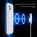 SKYLMW - Funda compatible con iPhone 15, con soporte magnético invisible tipo anillo, funda translúcida de grado militar para iPhone 15 de 6.1 pulgadas, compatible con MagSafe, translúcida