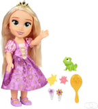 Disney Princess Muñeca Rapunzel – Amiga cantante Rapunzel y Pascal – Canta 'I See The Light' y habla, 13.8 in/13.78''