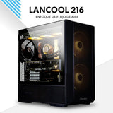 Lian Li LANCOOL 216 E-ATX Carcasa de PC, Carcasa de Juego RGB con E...