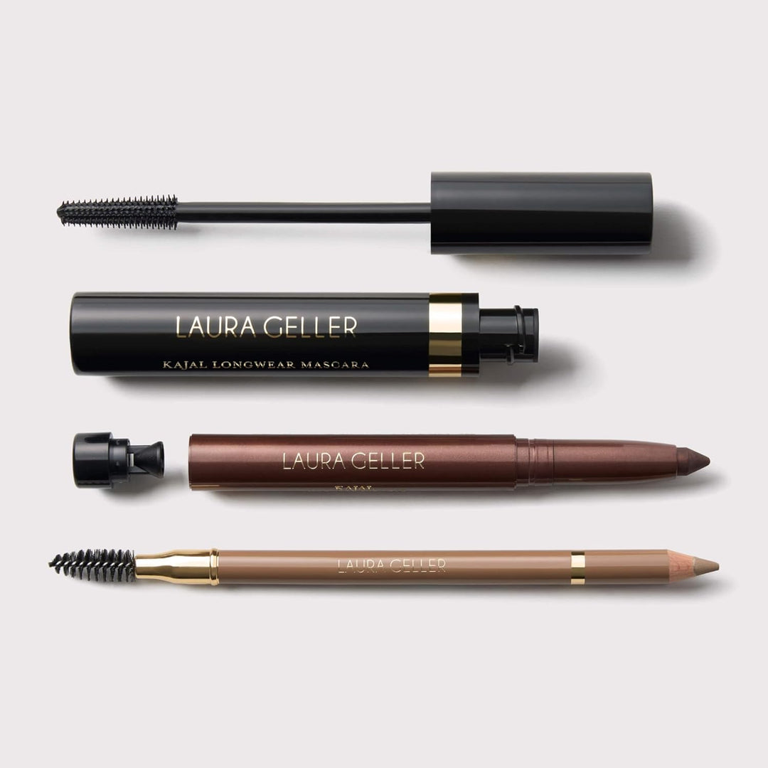 LAURA GELLER Laura's 3 E's Kit de cejas, pestañas y delinea...