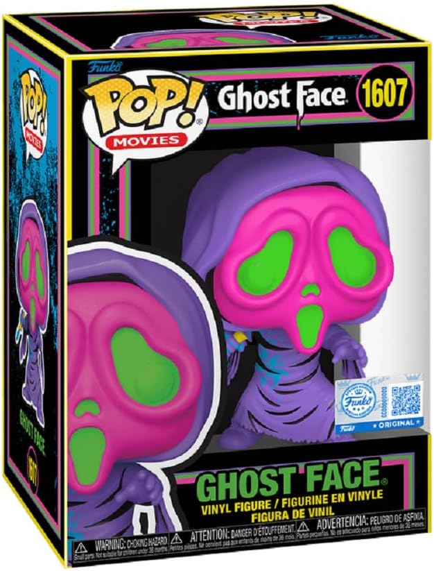 Funko Scream Ghostface - Figura de vinilo Pop exclusiva 1607 de Bla...