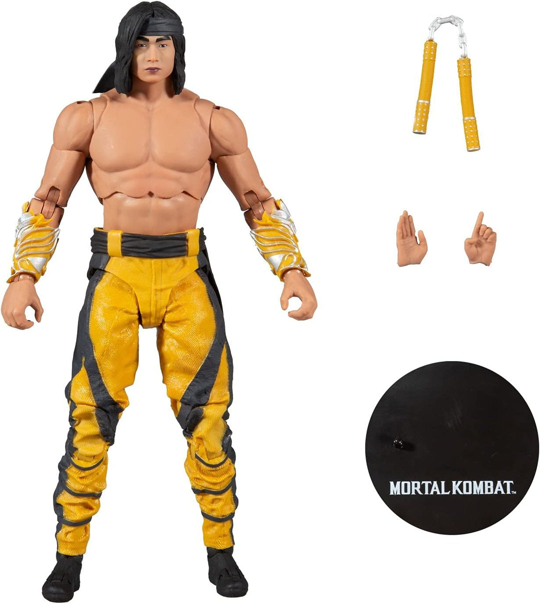 McFarlane Toys Mortal Kombat Liu Kang (Fighting Abbot) Figura de ac...