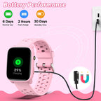 Relojes inteligentes, frecuencia cardíaca, monitor de sueño, podómetro, linterna, pantalla táctil de 1.83 pulgadas, impermeable IP68