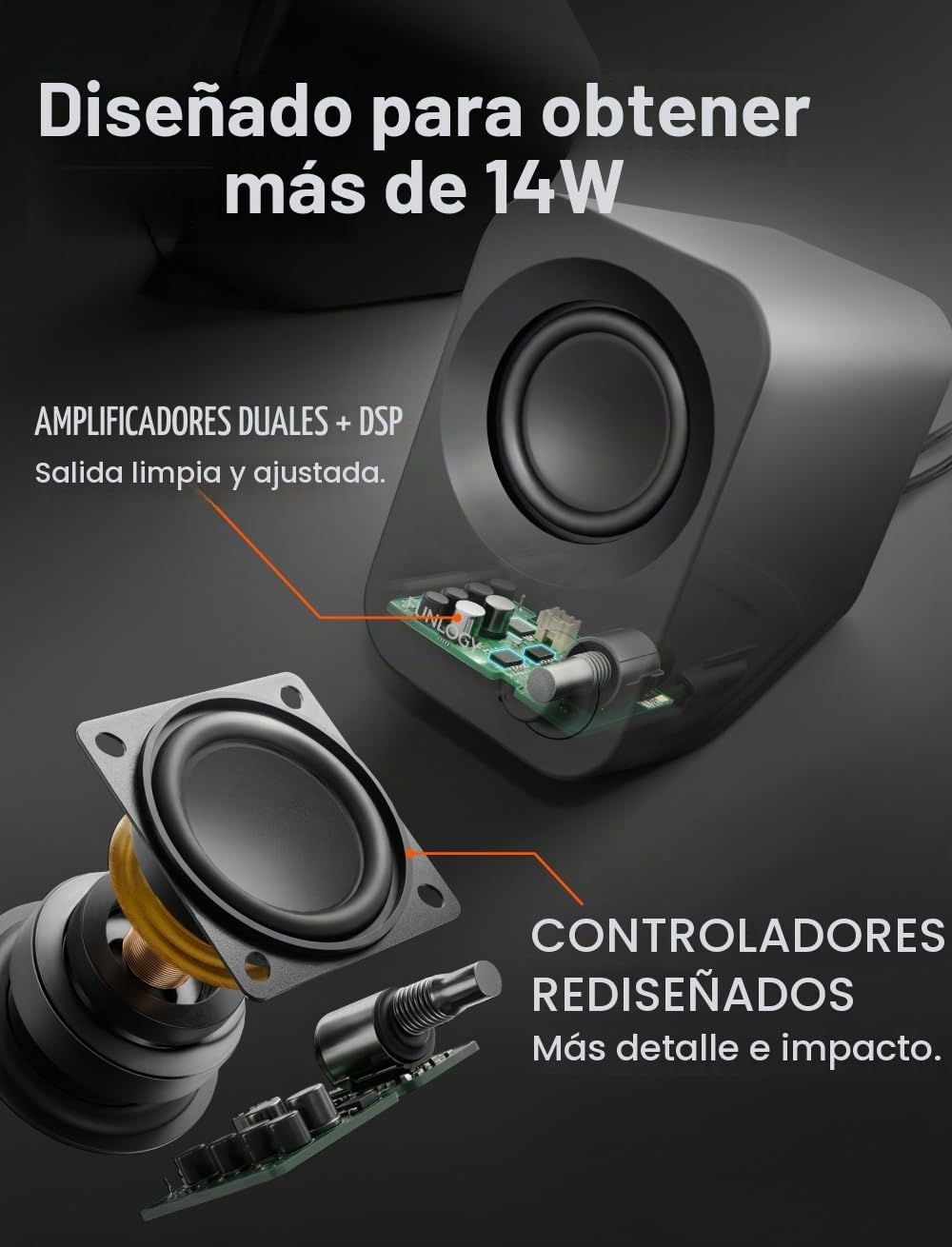 FUNLOGY Altavoz Plus (negro)