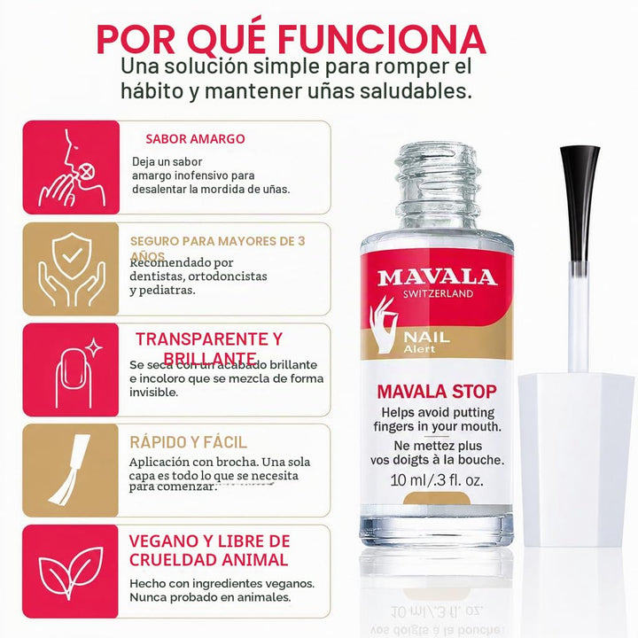 Mavala Tratamiento de Esmalte de Uñas Detergente | Cuidado de Uñas...