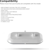 Galvanox Cargador de cepillo de dientes dual 2 en 1 compatible con...