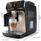 PHILIPS Máquina de café expreso completamente automática de la serie 5500