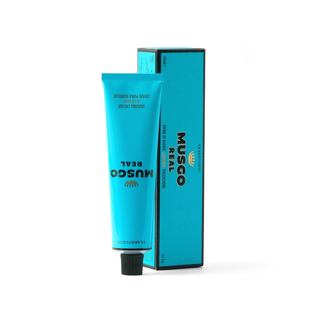Claus Porto - Crema de afeitar Musgo Real Alto Mar (100 ml | 3.4 fl...