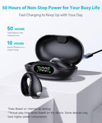 Boytond Auriculares ultra abiertos: cómodos auriculares de conducci...
