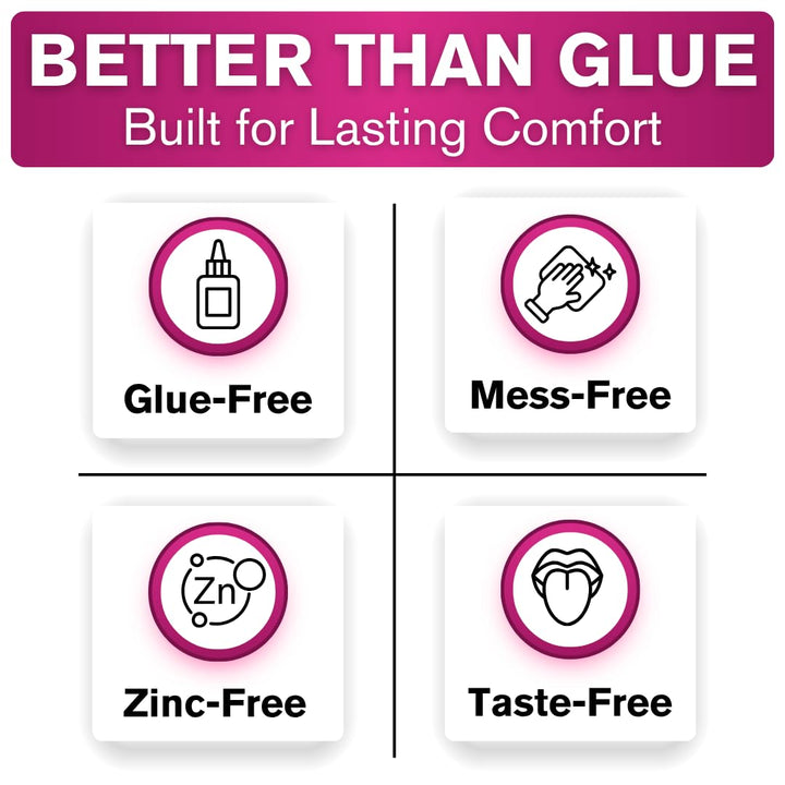 Cushion Grip Adhesivo termoplástico para dentaduras postizas de 1 o...