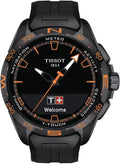 Tissot T-Touch Connect Solar, cuarzo suizo solar táctil, 1.9 in, esfera negra, reloj para hombre