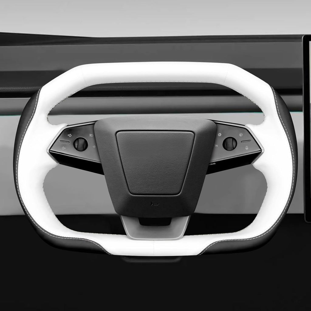 MEWANT Stitch On - Funda para volante de ajuste personalizado para Tesla