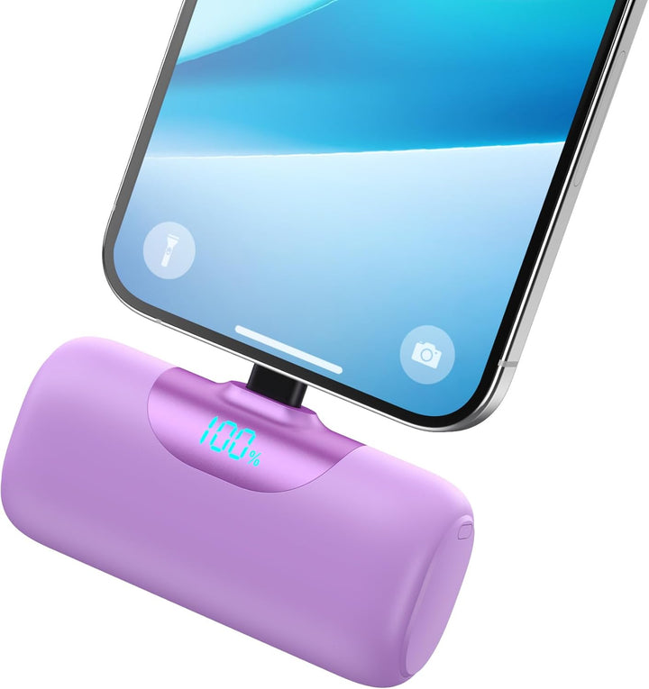 Mini Portable Charger for iPhone,Upgraded 22.5W PD Fast Charging 55...