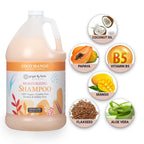 Champú de Ginger Lily Farms, galón, Negro, 128 Fl Oz, Mango de coco