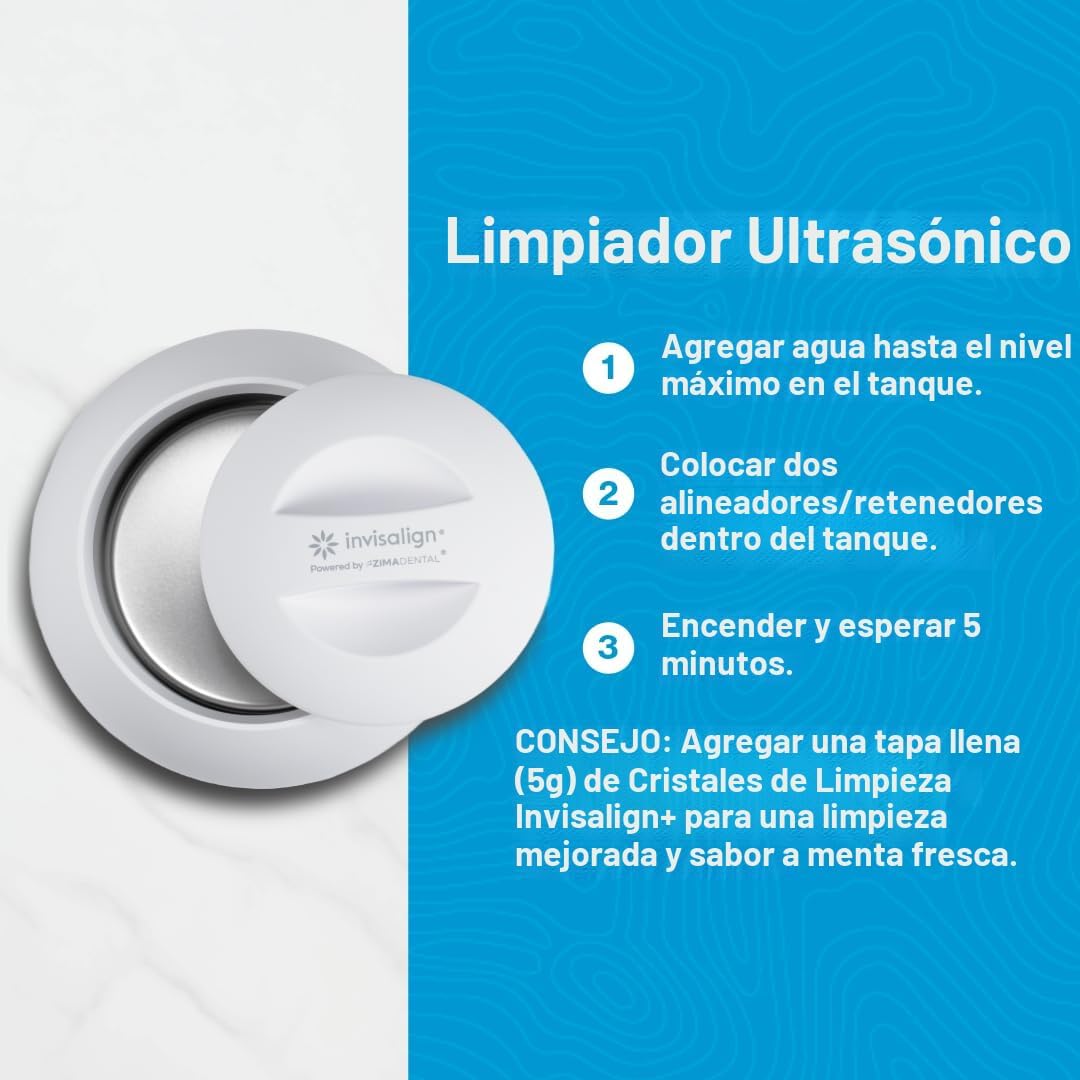 Limpiador ultrasónico Invisalign | Propulsado por Zima Dental | Lim...