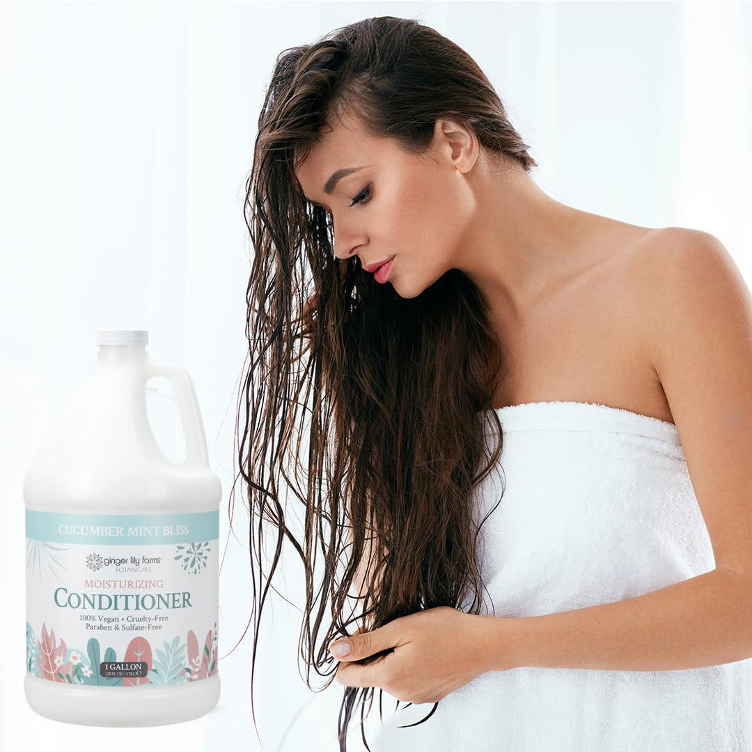 Ginger Lily Farms Botanicals - Acondicionador hidratante para cabel...