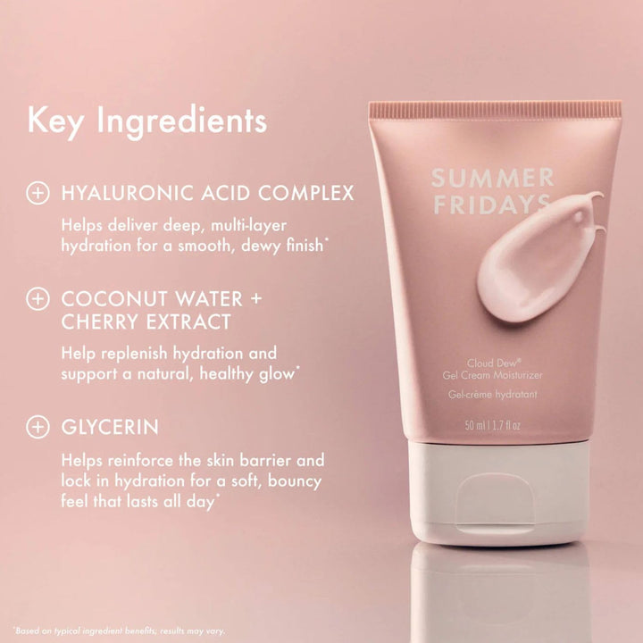 Summer Fridays Cloud Dew® Gel Cream Hidratante - Hidratante facial...