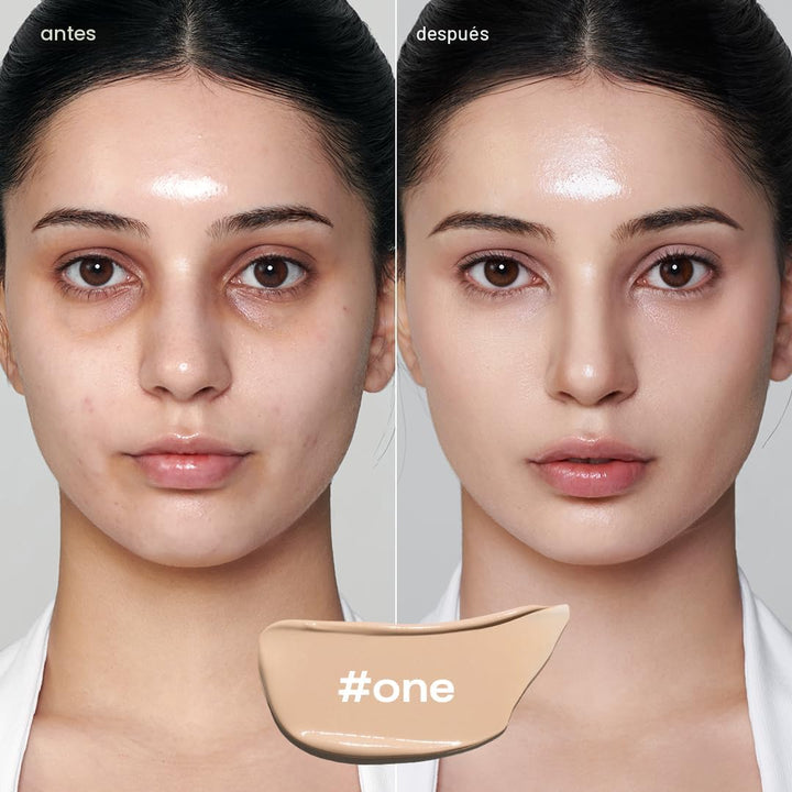 glow bálsamo transpirable corrector de imperfecciones #one | crema...