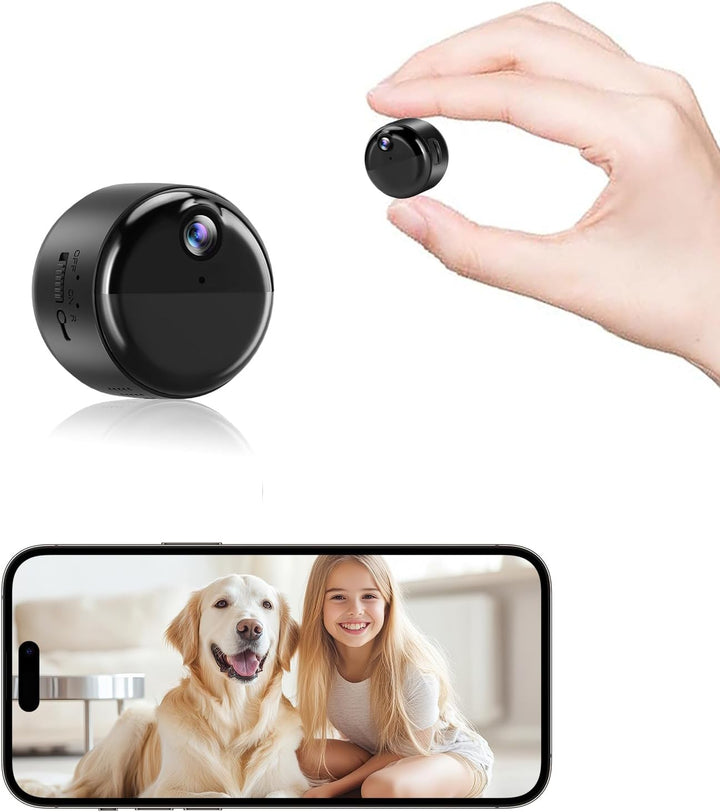 Cámara oculta minicámara inalámbrica 1080P para interiores
