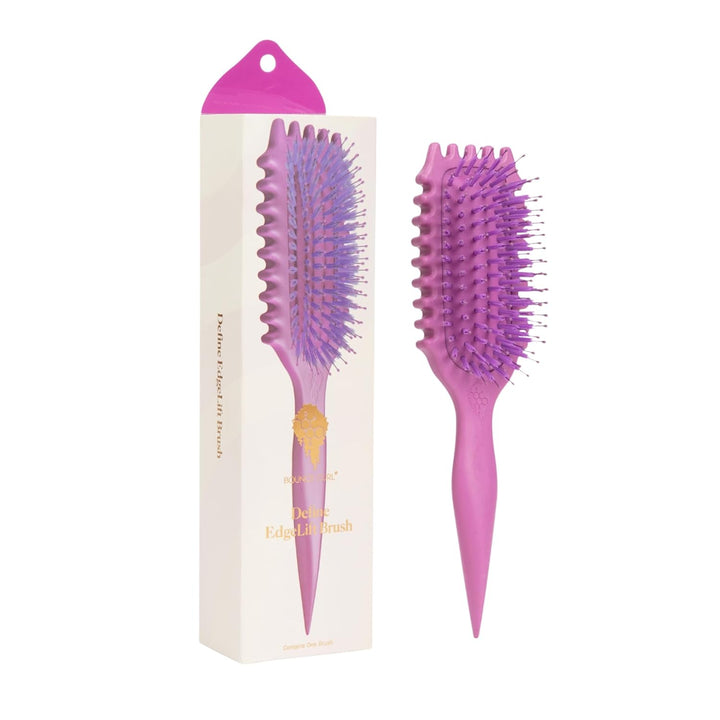 Bounce Curl Define EdgeLift Brush, herramienta 5 en 1 para rizos, o...