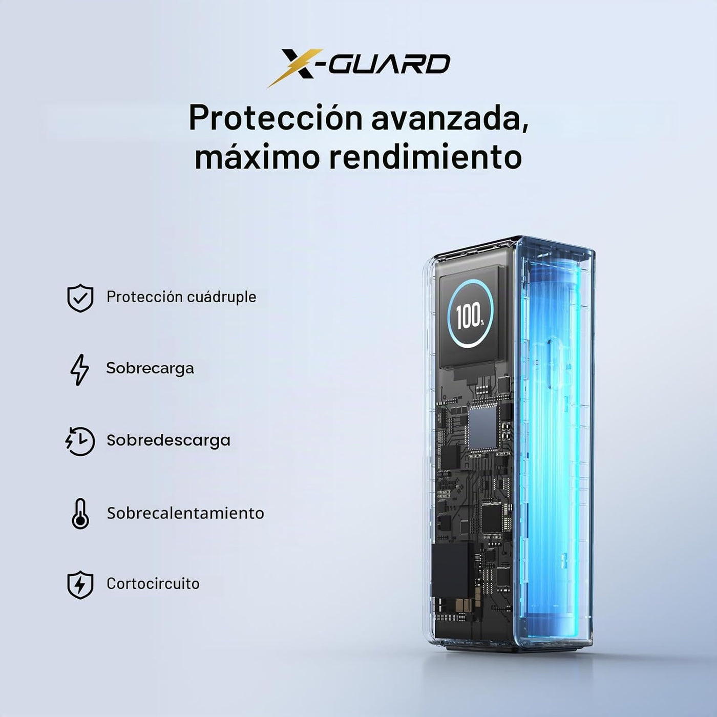 EF ECOFLOW Rapid Power Bank - Cargador portátil de 25,000 mAh, 170...