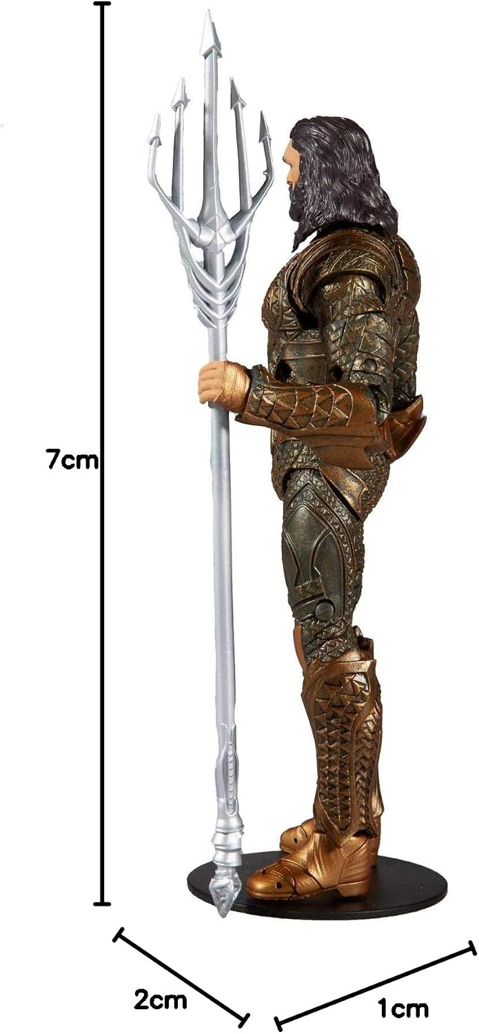 McFarlane Toys DC Justice League Movie Aquaman Figura de Acción de...