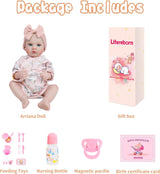 Babeviimt Reborn Baby Dolls - Muñeca de bebé realista de vinilo sua...
