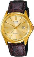 Casio General Relojes Hombre Correa Moda MTP-1183Q-9ADF - WW, Blanco, Reloj analógico, reloj de cuarzo, movimiento de cuarzo