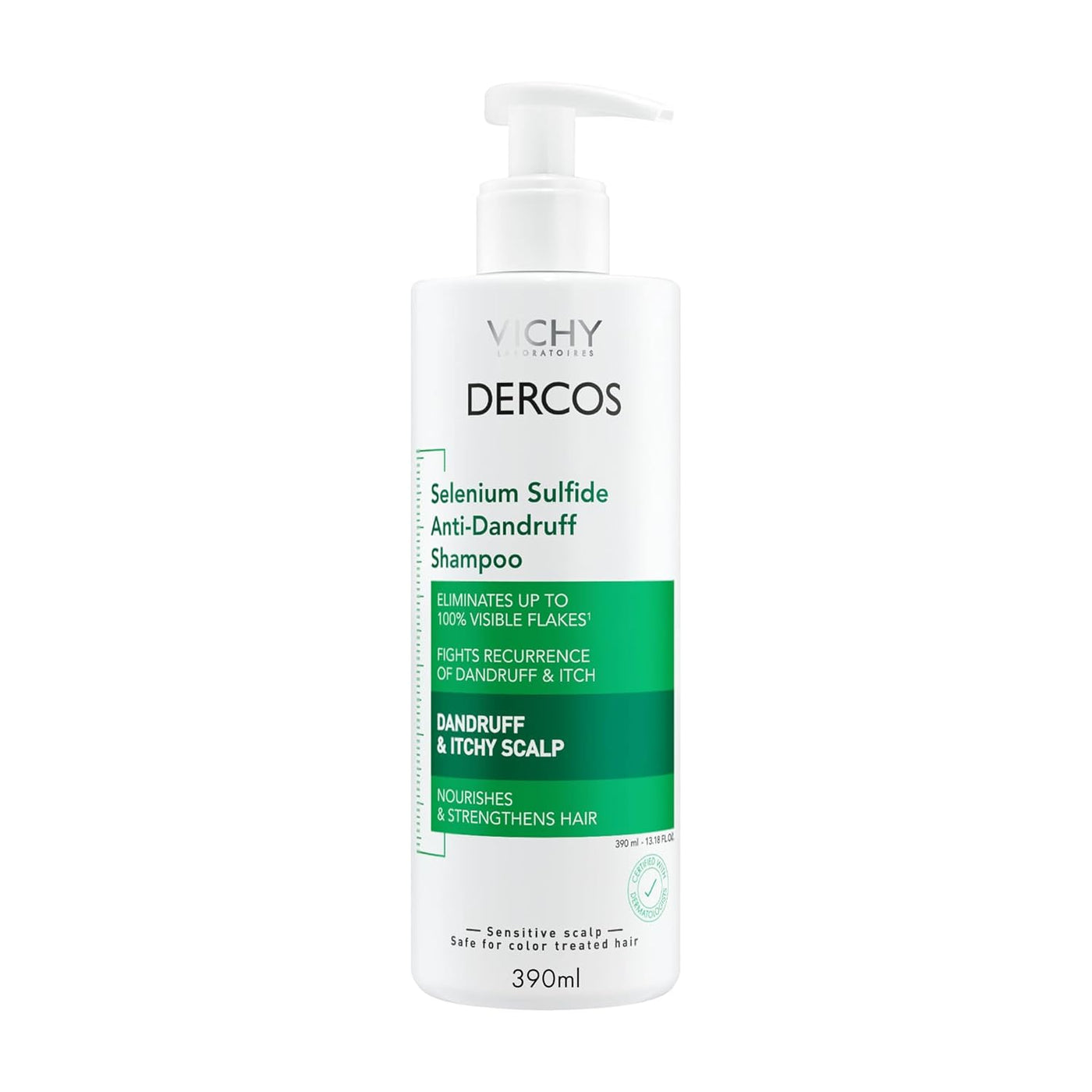Dercos Dandruff Shampoo, Antifungal Dry Scalp Treatment &amp; Itchy...