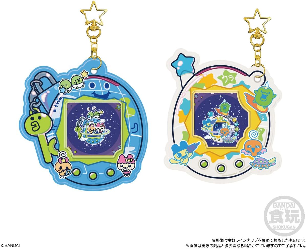 Bandai Shokugan - Tamagotchi - Tarjetero Tamagotchi - Juego completo de caja ciega