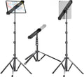 elitehood Soporte de trípode de aluminio para iPad, soporte de iPad