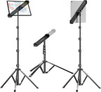 elitehood Soporte de trípode de aluminio para iPad, soporte de iPad