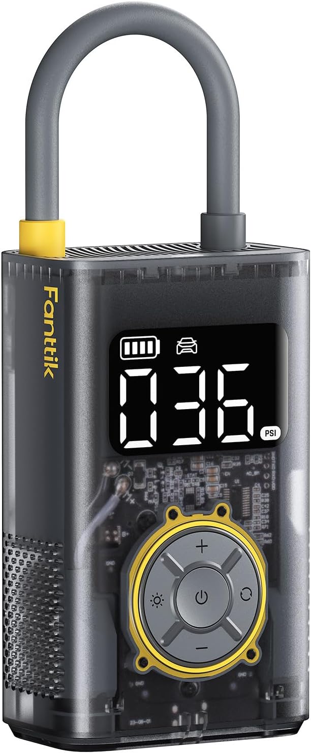 Fanttik X9 Pro Inflador de Neumáticos Portátil para Coche Compacto,...
