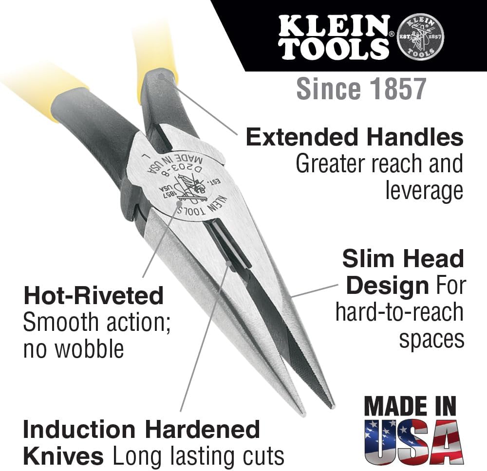 Klein Tools Juego de herramientas para electricista 5300, incluye 4...