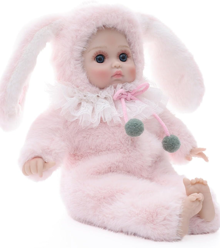 Cloveray Muñecas de bebé, muñeca realista de cuerpo suave de 15 pul...