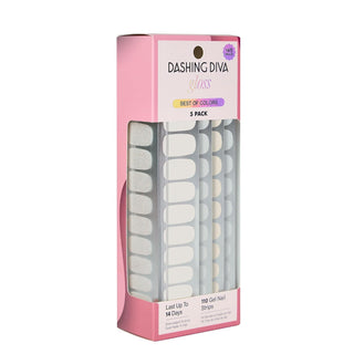 Dashing Diva - Kit de tiras de uñas de gel brillantes 5 en 1 - Best...