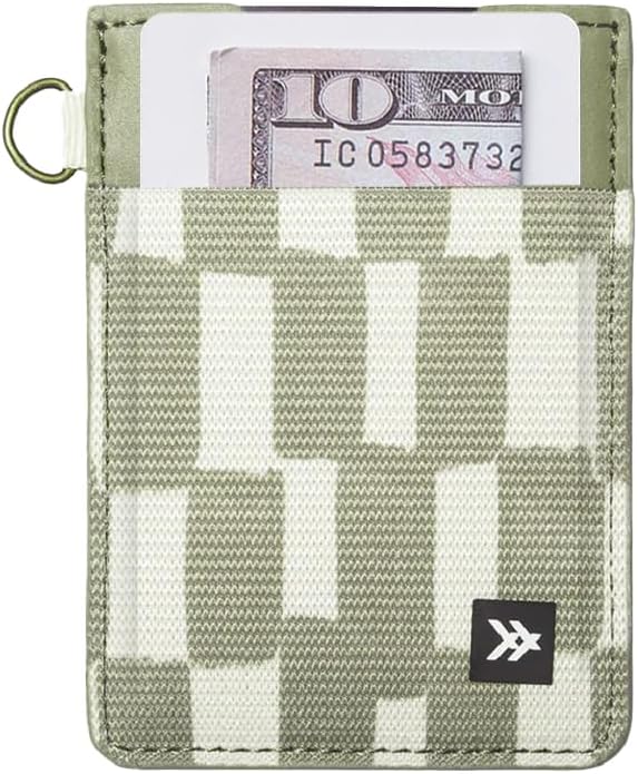 Thread Wallets Cartera de cuero minimalista ultradelgada para tarjetas (Scout)